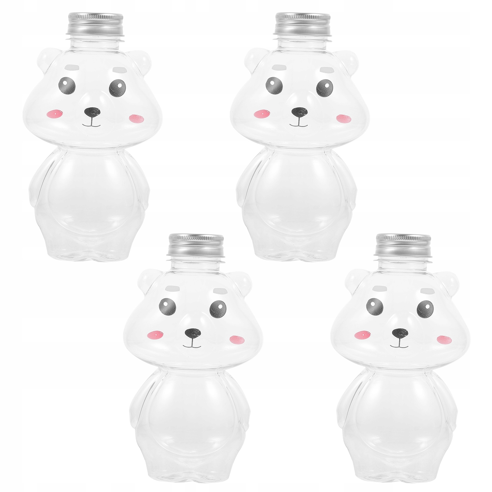 KARTONOWA BUTELKA NA NAPÓJ MLECZNA HERBATA 4 SZT Kolor dominujący wielokolorowy