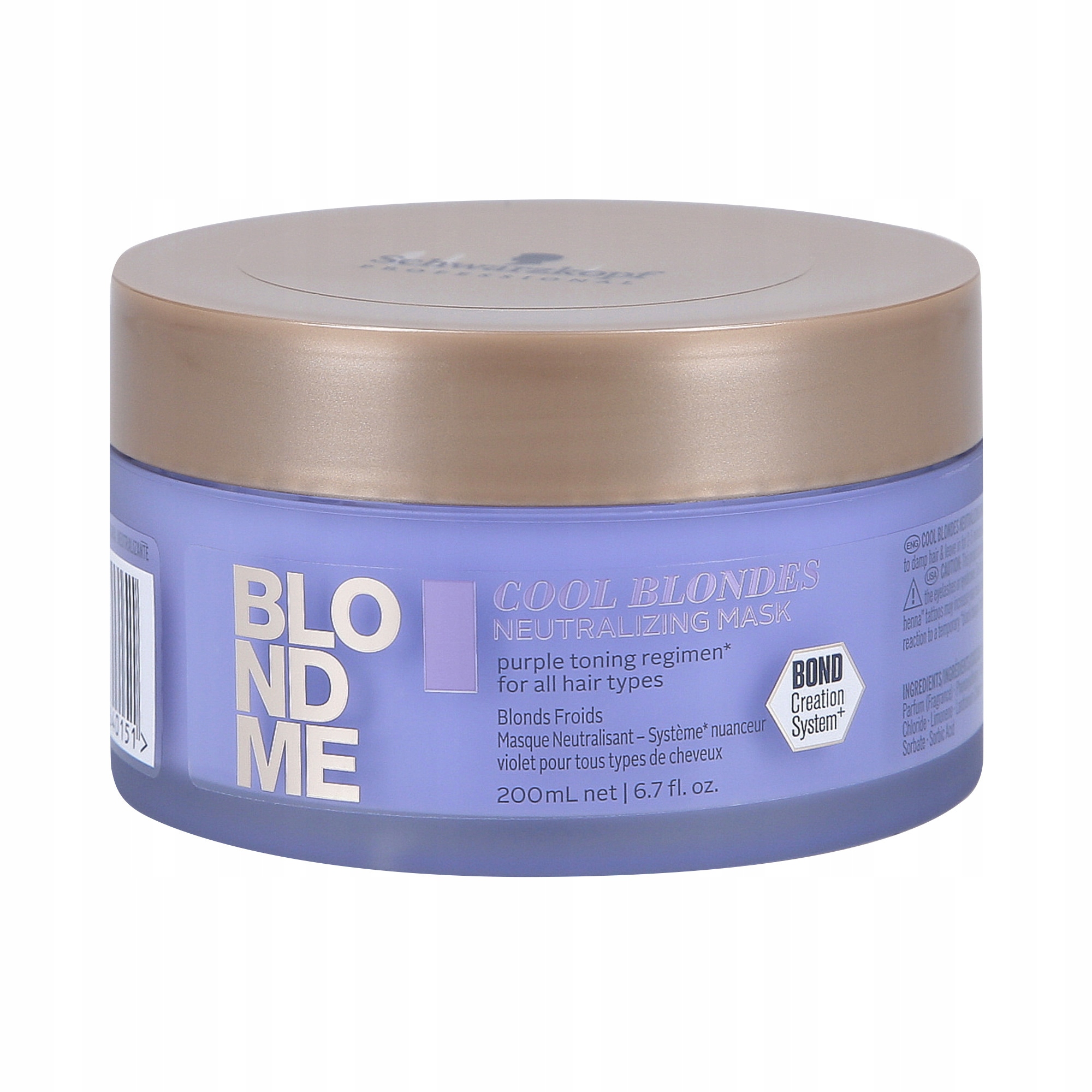 SCHWARZKOPF BLONDME FIOLETOWA MASKA DO WŁOSÓW