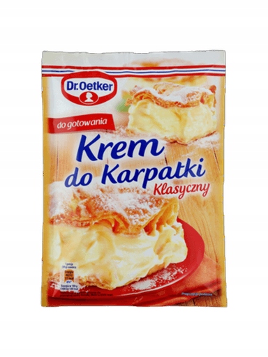 Levně Dr. Oetker Klasický krém na karpatku 240 g
