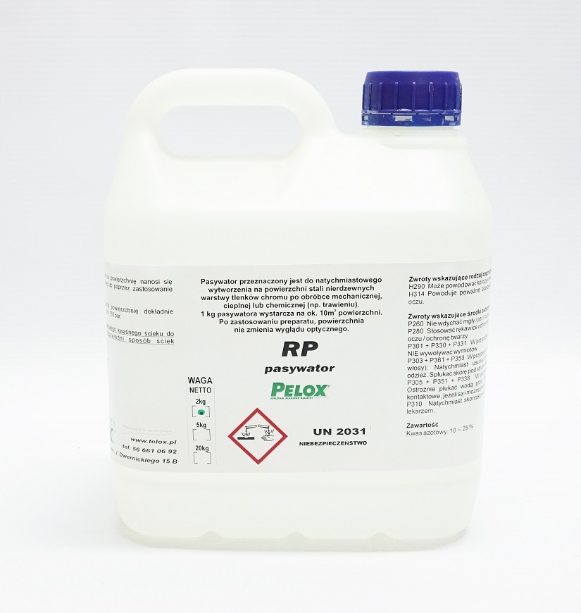 

Płyn środek do pasywacji Pelox Rp 2kg