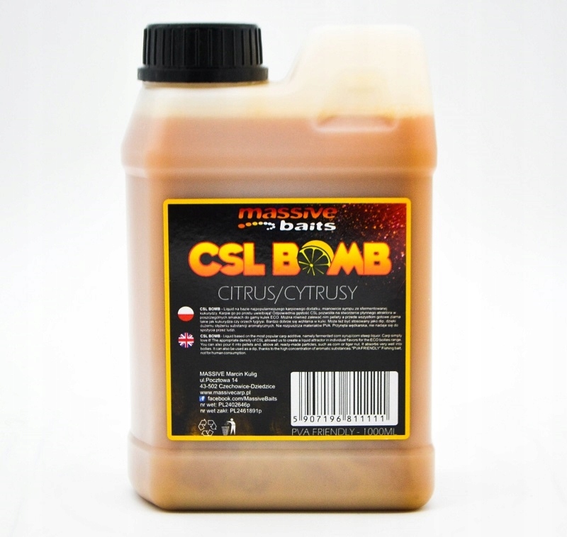 Massive Baits Csl Boomb Citrus 1L