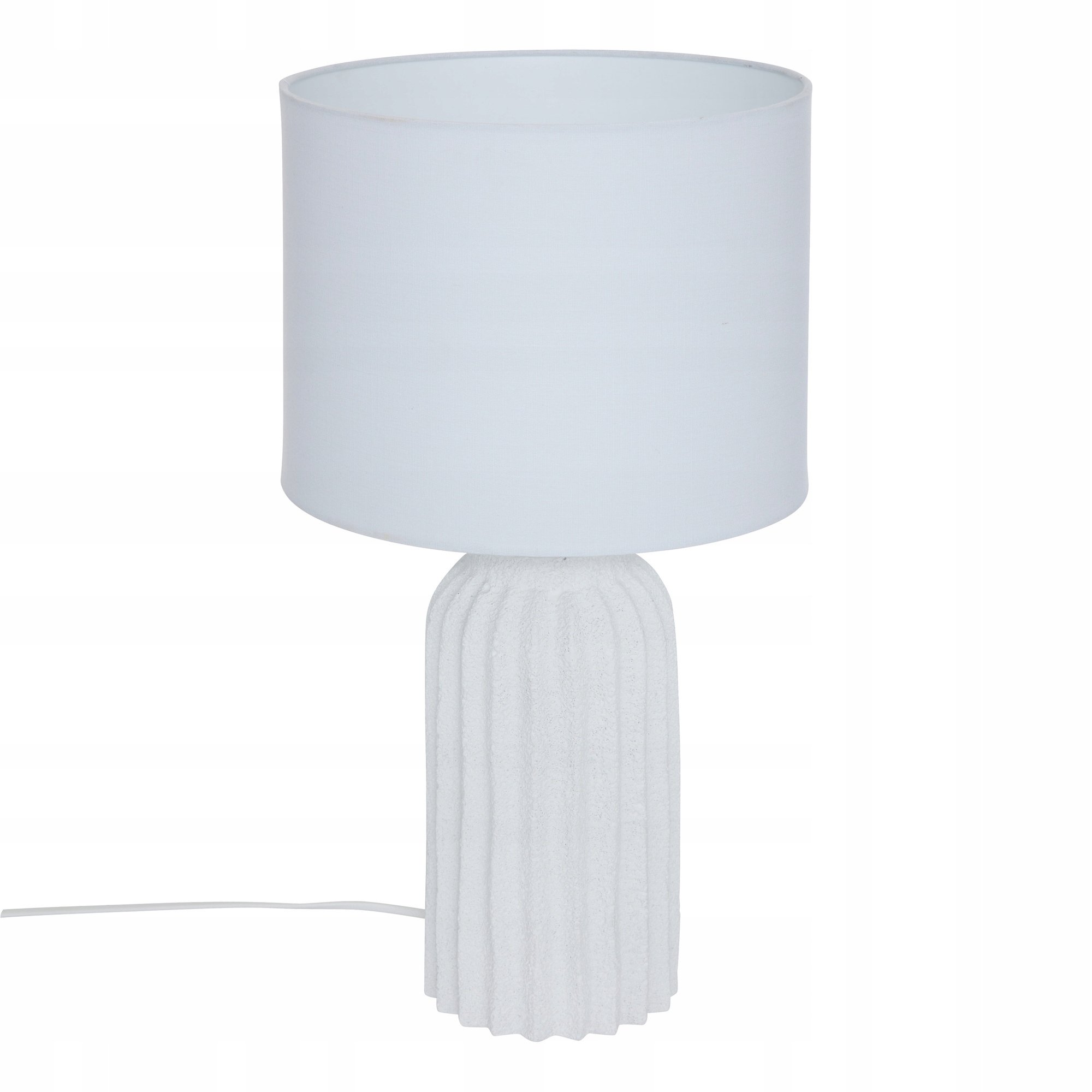 Keramická Lampa Ø Výška 28 CM 50 CM Závit E14 Bílá