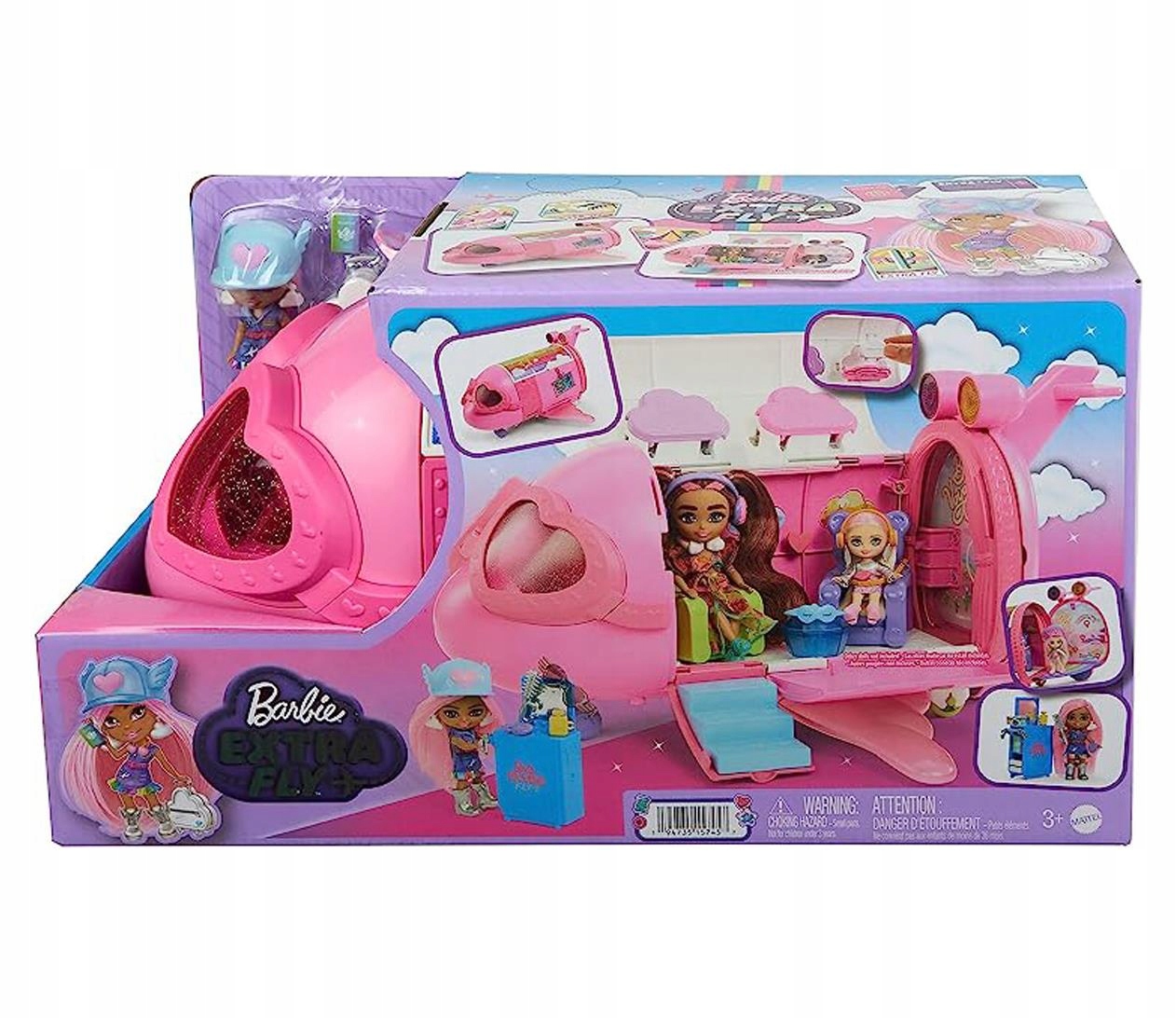 Barbie Extra Fly Samolot HPF72