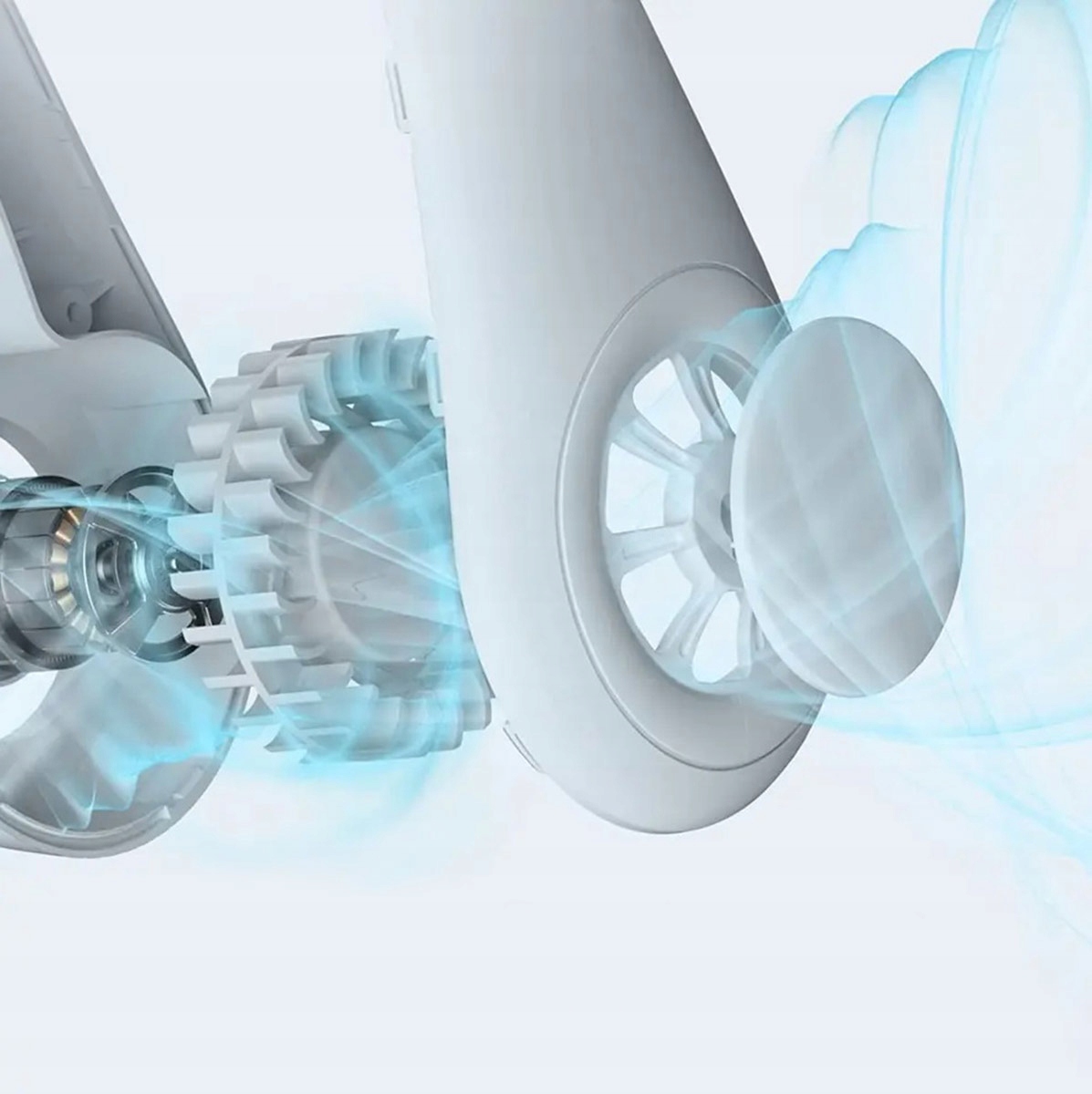 WENTYLATOR MINI PRZENOŚNY WIATRAK USB WISZĄCY SŁUCHAWKI AG921 Rodzaj wentylatora mini