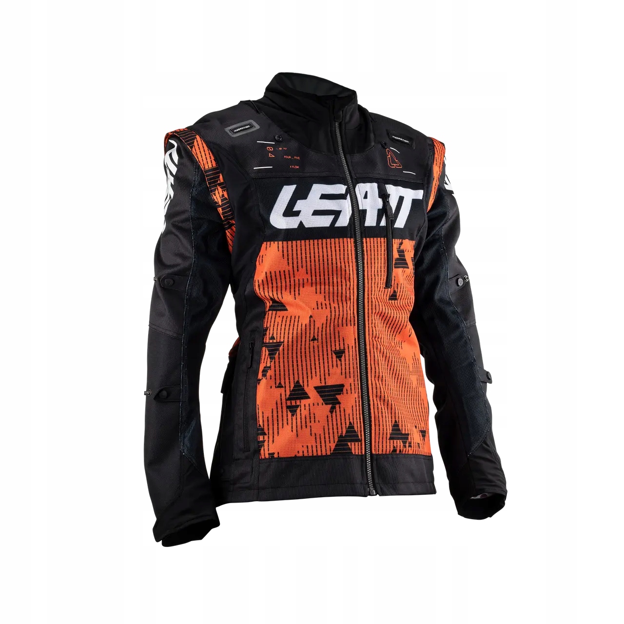 LEATT KURTKA MOTO 4.5 X-FLOW JACKET ORANGE XL