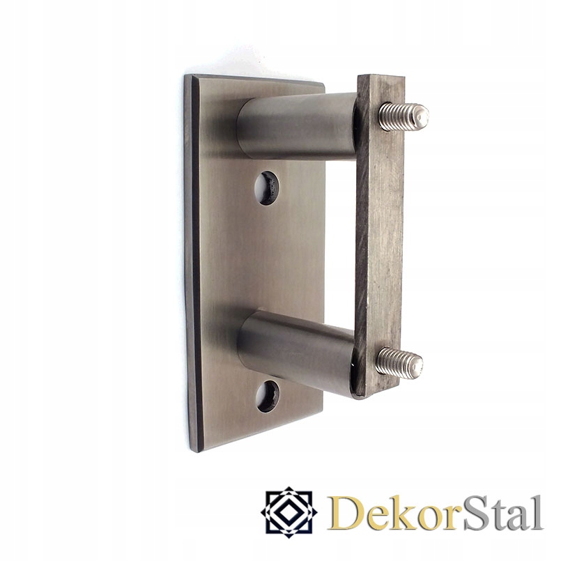 

Mocowanie boczne 120×60 słupka 42,4 szlif Inox