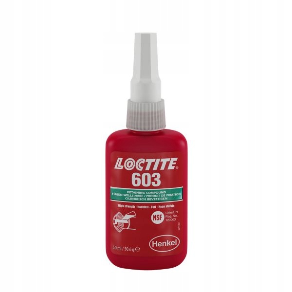 

Loctite 603 50ml (mocowanie części współosiowych)