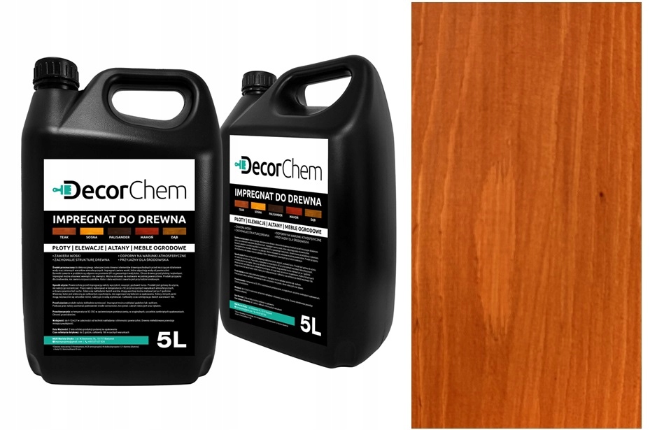Impregnat farba do drewna sosna 10l DecorChem