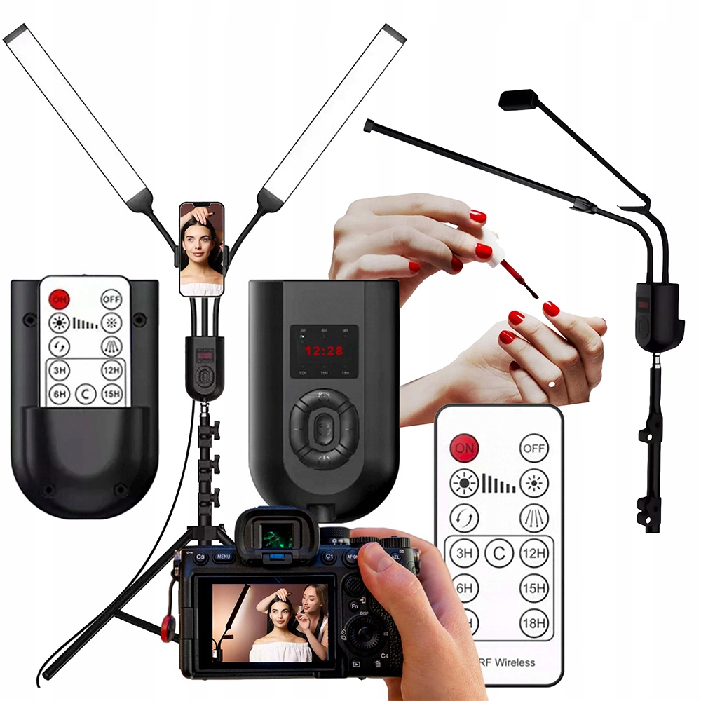 Profesionální Led Kosmetická Lampa Pro Manikúru A Pedikúru Bez Stínu