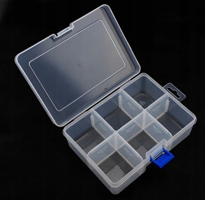 Organizer 6 przegródek 16x12x5,8cm
