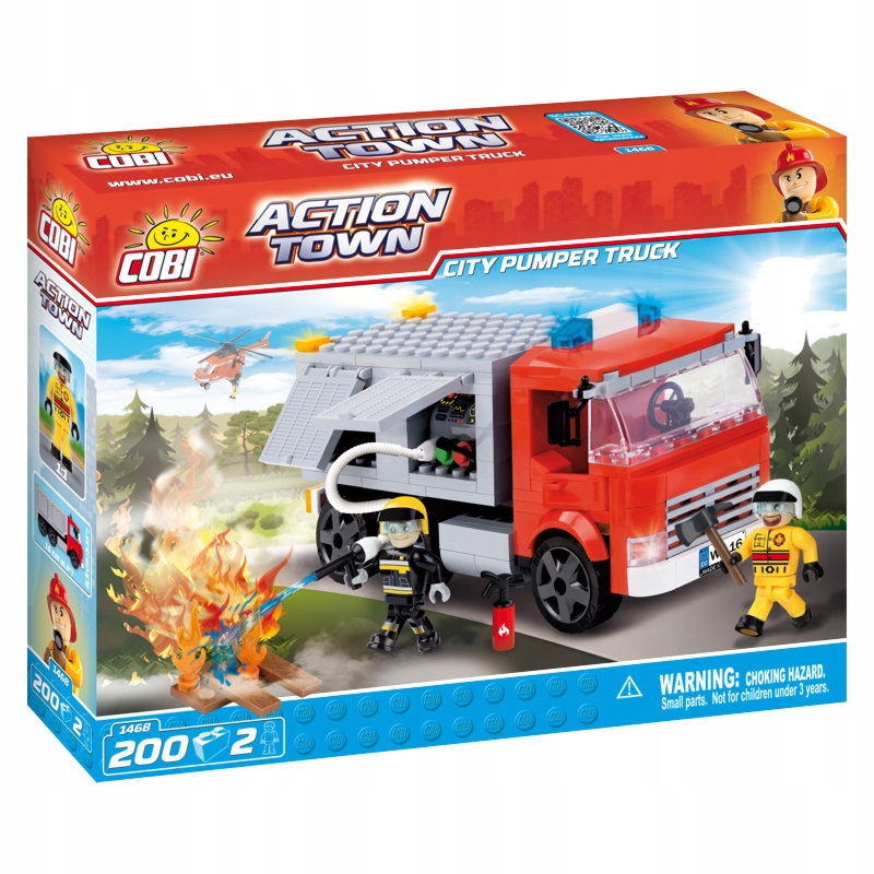 Cobi Action Town Miejski wóz strażacki