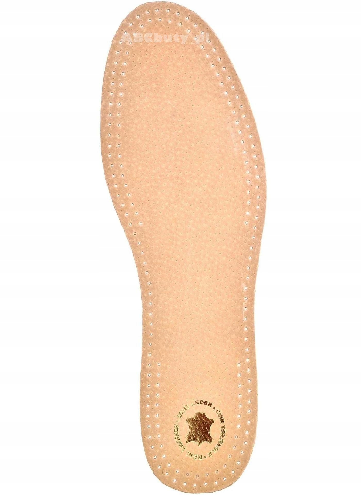 G10-73 ZASTĘPCZE SKÓRZANE WKŁADKI DO BUTÓW BEŻ 45 Kod producenta WKLEJANE CIENKIE WKŁADKI DO BUTÓW SKÓRA