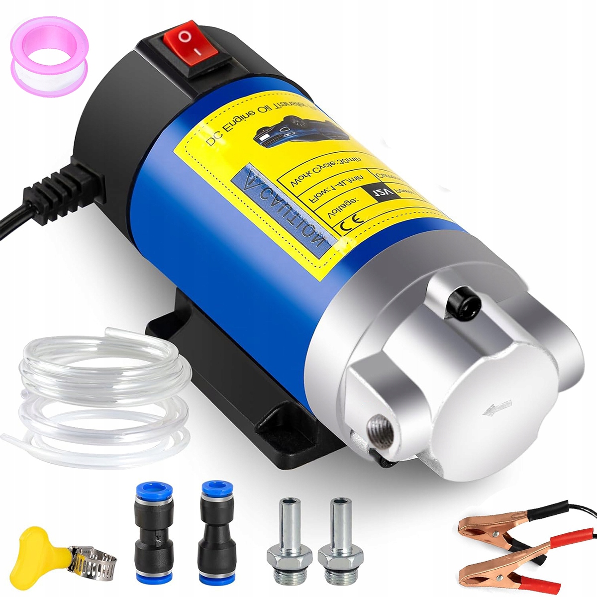 POMPA POMPKA DO PALIWA ROPY OLEJU 12V Elektryczna pompa do spuszczania olej