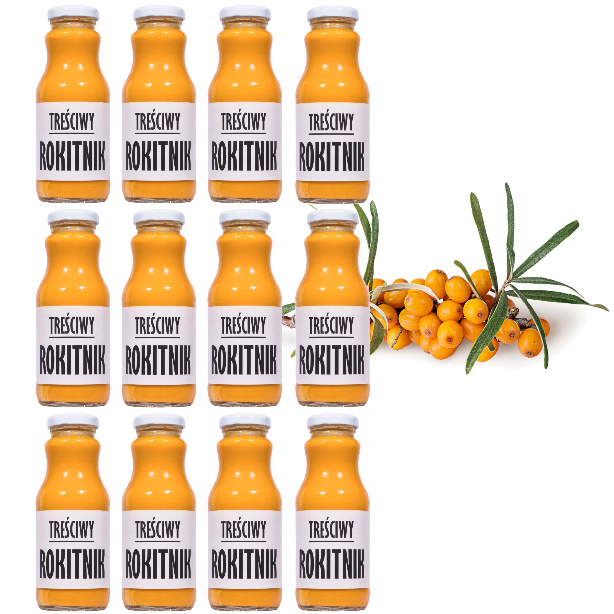 

12x Sok z rokitnika 250ml Bez Cukru Naturalny 100%