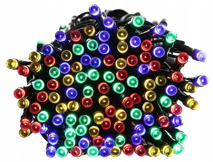 LAMPKI CHOINKOWE 300LED ŚWIATEŁKA PROGRAMATOR 22m