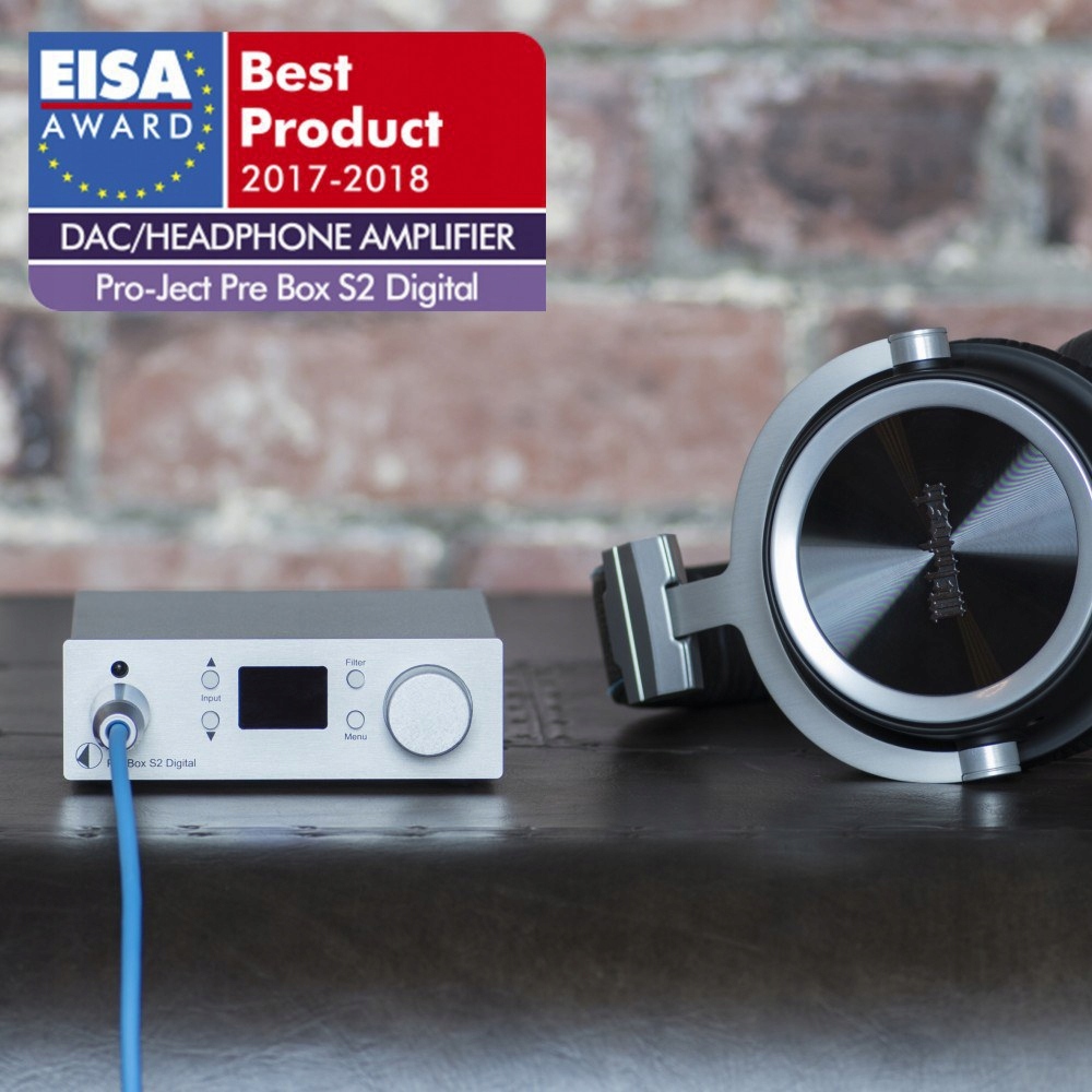 PRO-JECT PRE BOX S2 DIGITAL DAC + PRZEDWZMACNIACZ + WZMACNIACZ SŁUCHAWKOWY Szerokość produktu 10.3 cm