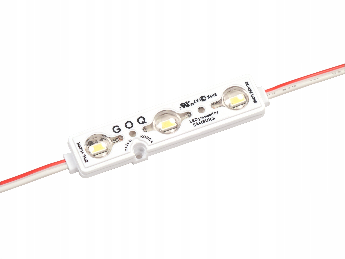 

Moduł Led Goq Chip Samsung IP68 Biały Zimny 11000K