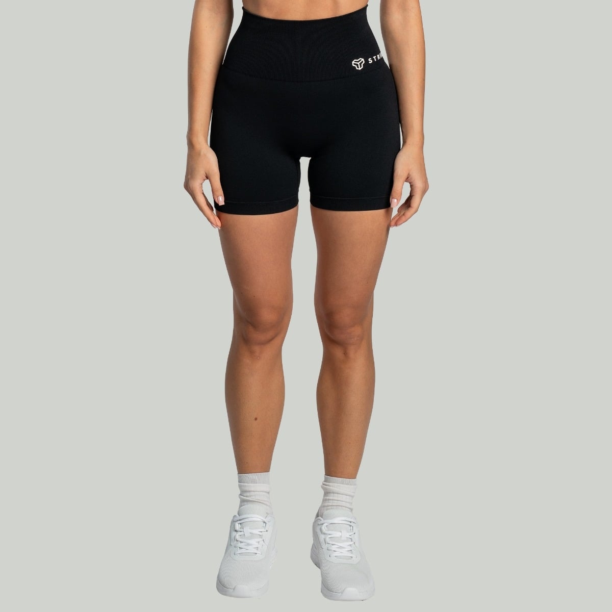 GymBeam Damskie szorty Seamless Black Xs