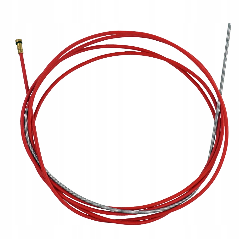 Wkład spiralny czerwony 3m do drutu 1.0 1.2 MIG