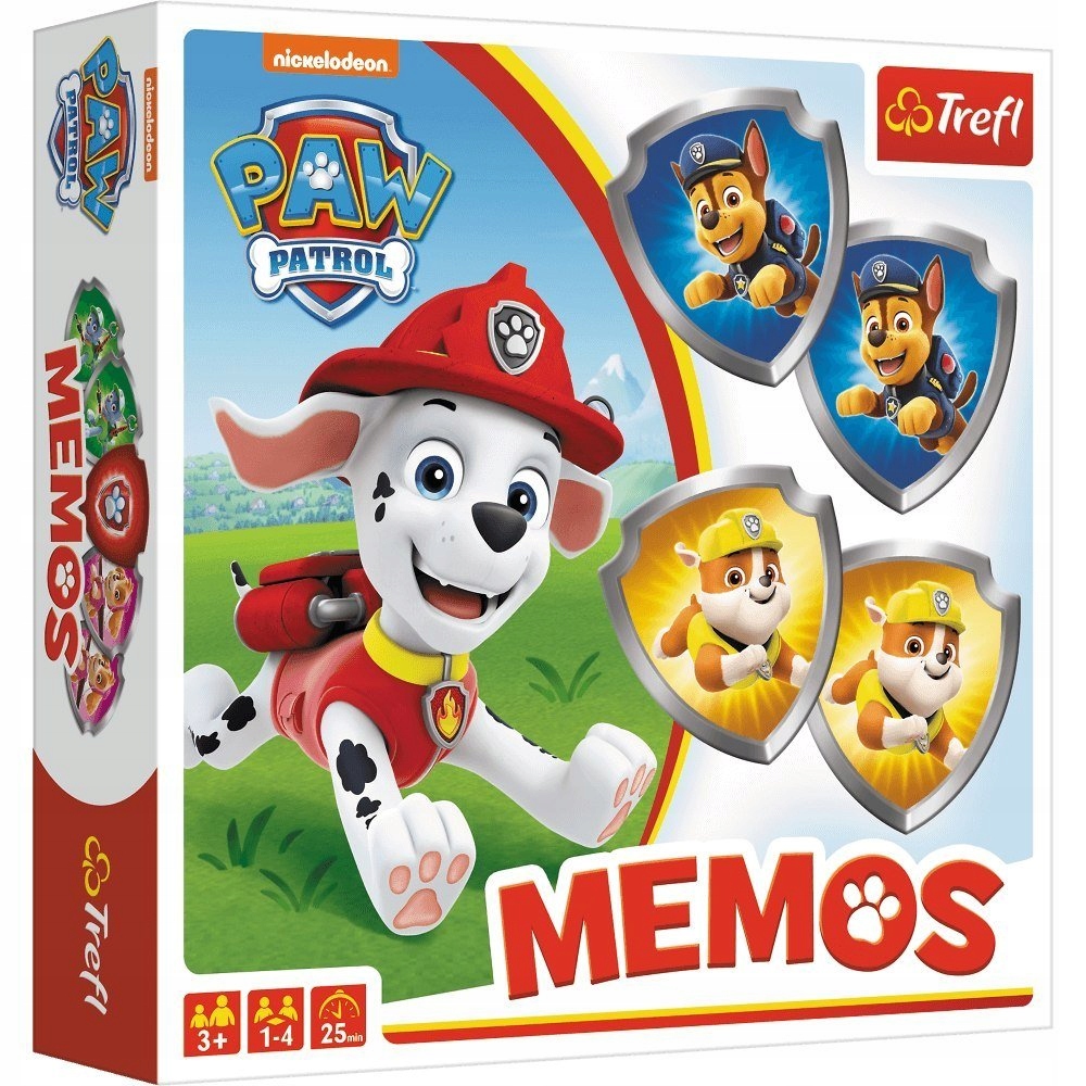

Memos- Psi Patrol Paw Trefl Gra Dla Dzieci