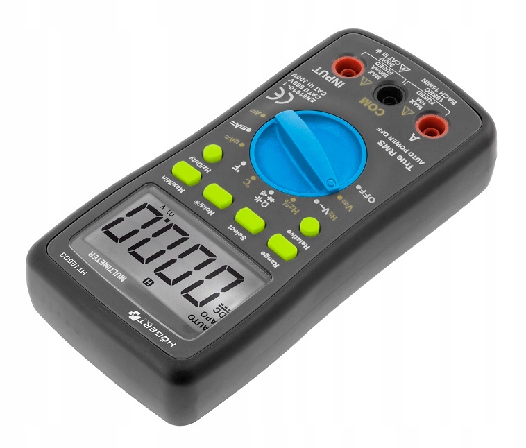 

Miernik Uniwersalny Multimetr Hoegert HT1E603 LCD