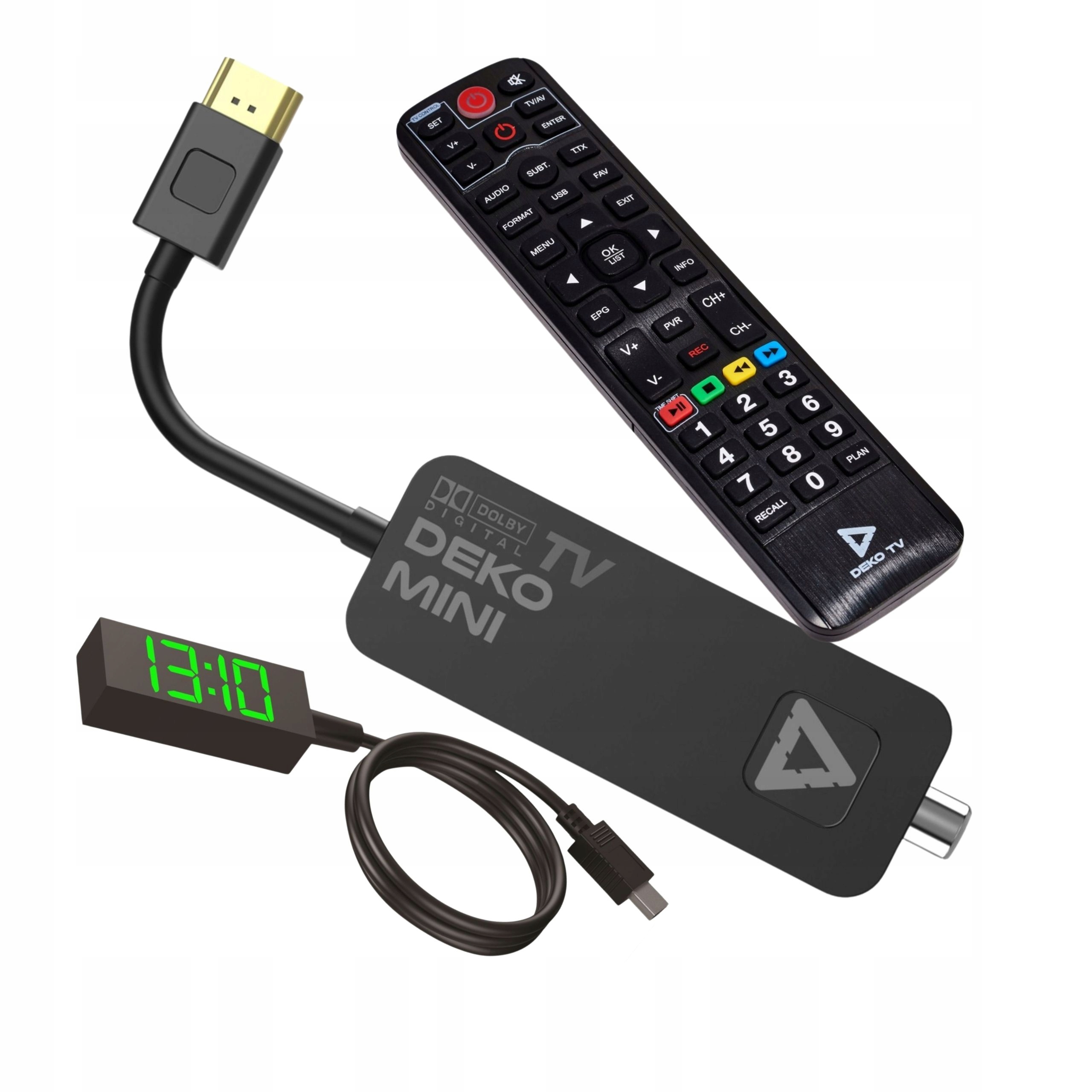 Tuner DVB-T2 DekoTV H.265 mini