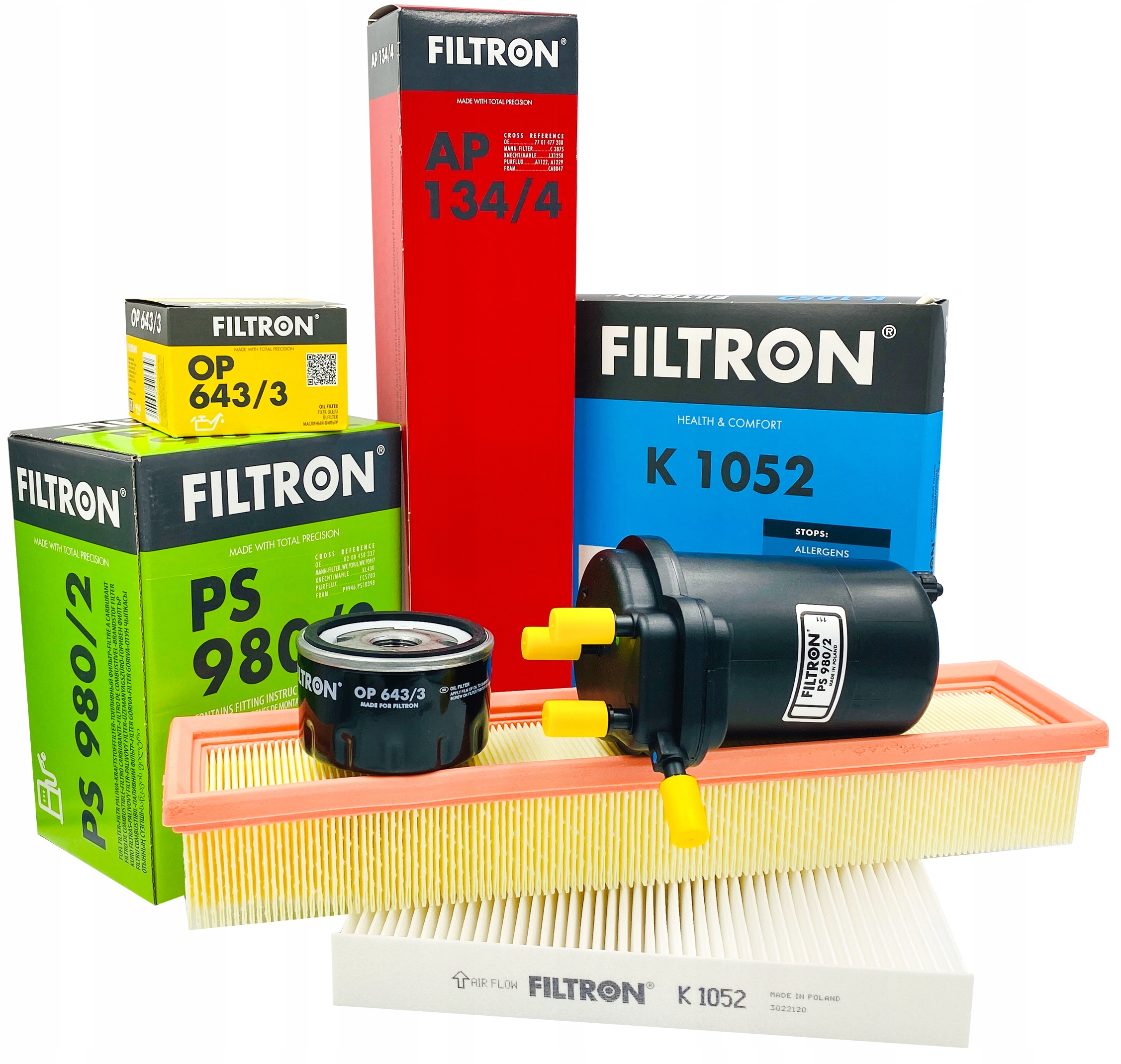 

Filtron Zestaw Filtrów Nissan Kubistar 1.5dCi