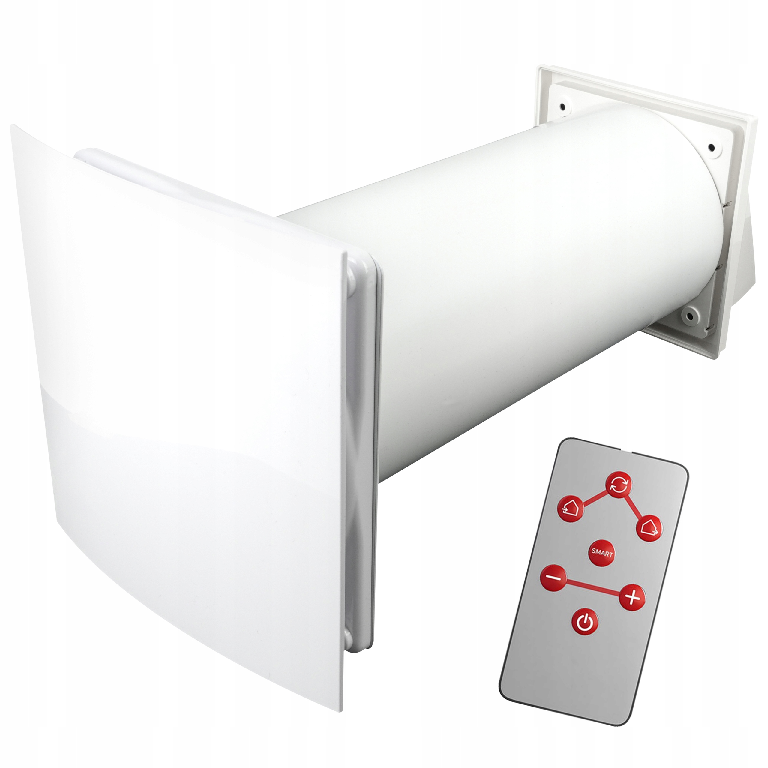 Rekuperátor Decentrálny Cuper 125 Keramický 6-rýchlostný Biely Tichý