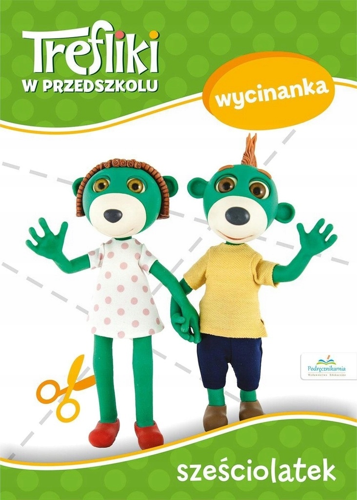 Trefliki 5-6-lat PODRECZ Wyprawka/Wycinanka