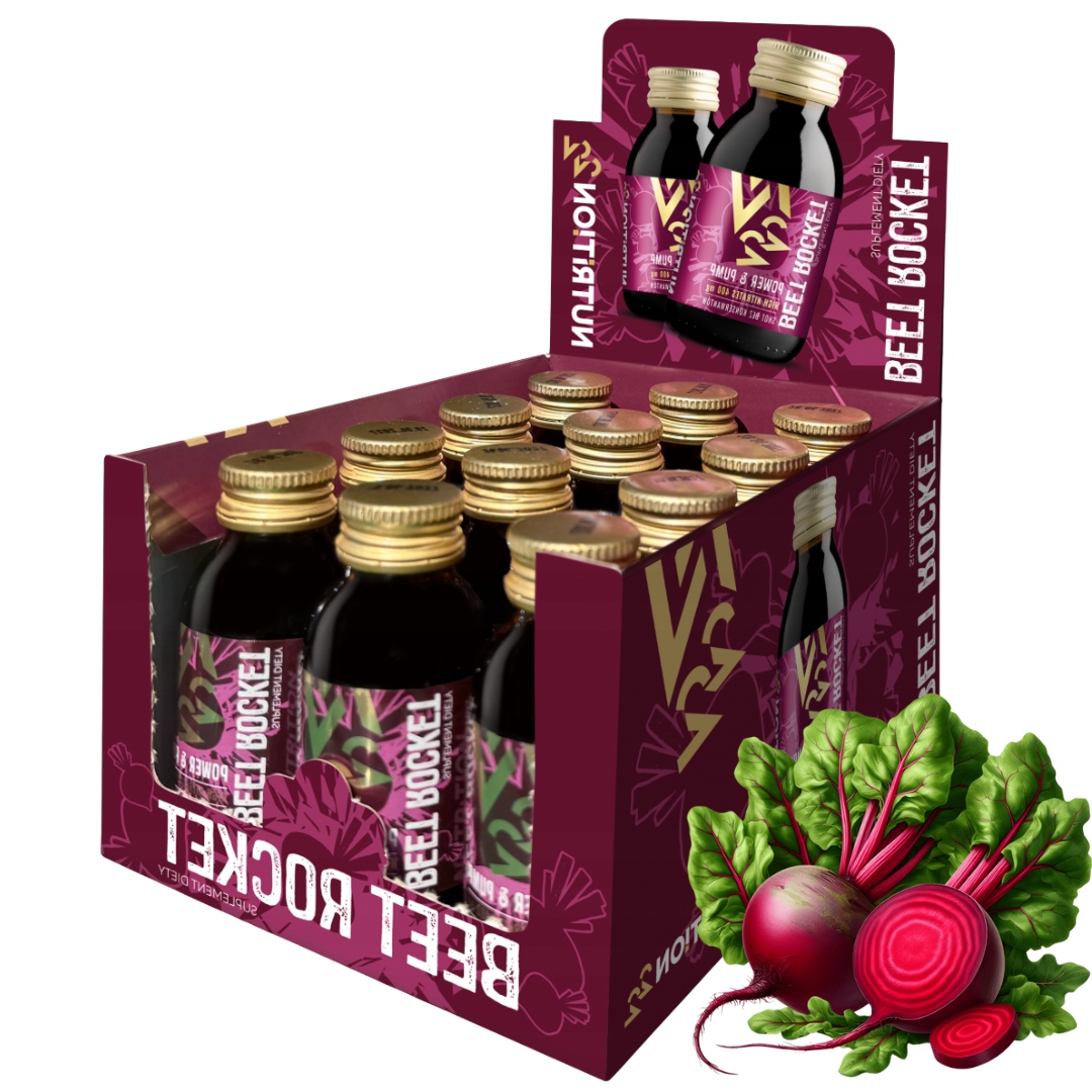 NUTRITION22 Beet Rocket power & pump 100 ml řepná šťáva 400 mg dusičnanů