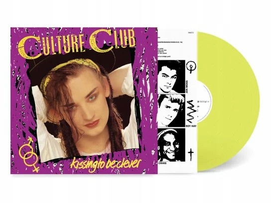 Culture Club Kissing To Be Clever Green/yellow Winyl 1LP Limited Edition