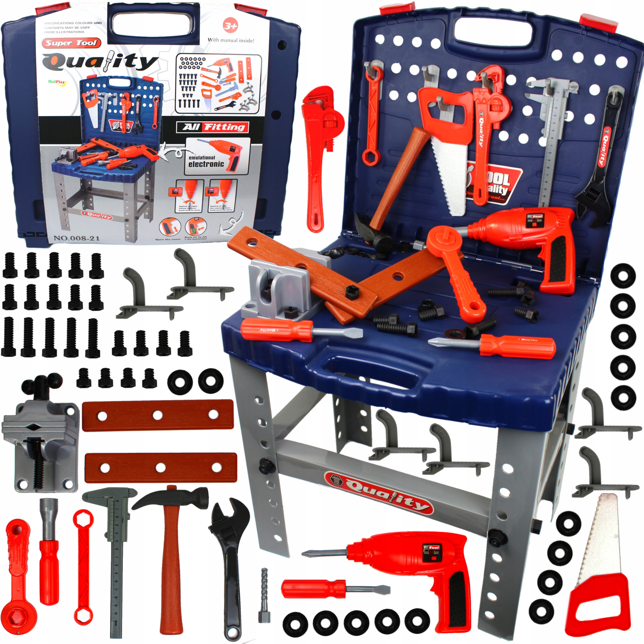 

Warsztat Stół Majsterkowicza Narzędzia W Walizce