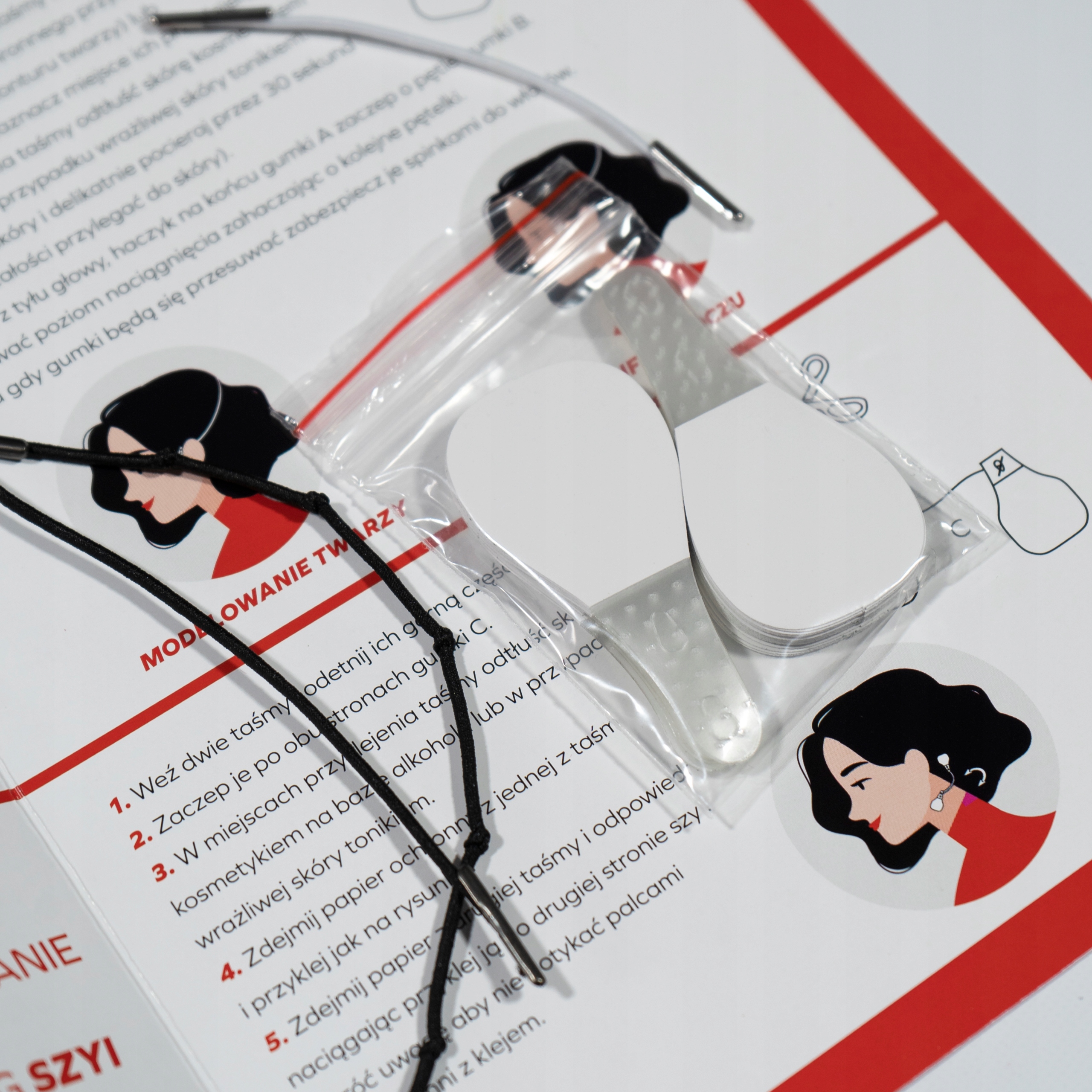 Taśmy modelująco liftingujące czarne Secret Lift Marka Ibra