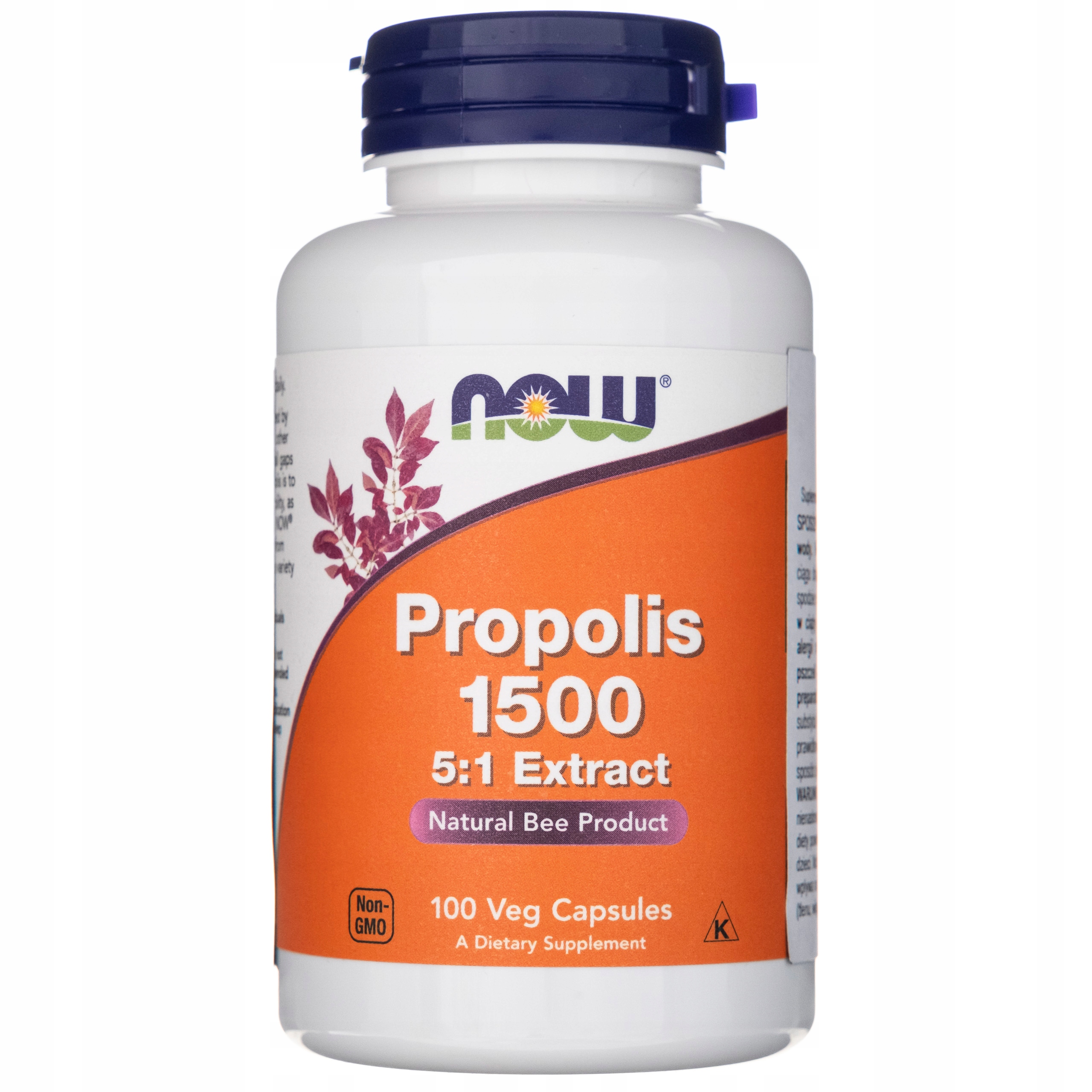 Now Foods Propolis 1500 5:1 Extrakt 100 kapsúl