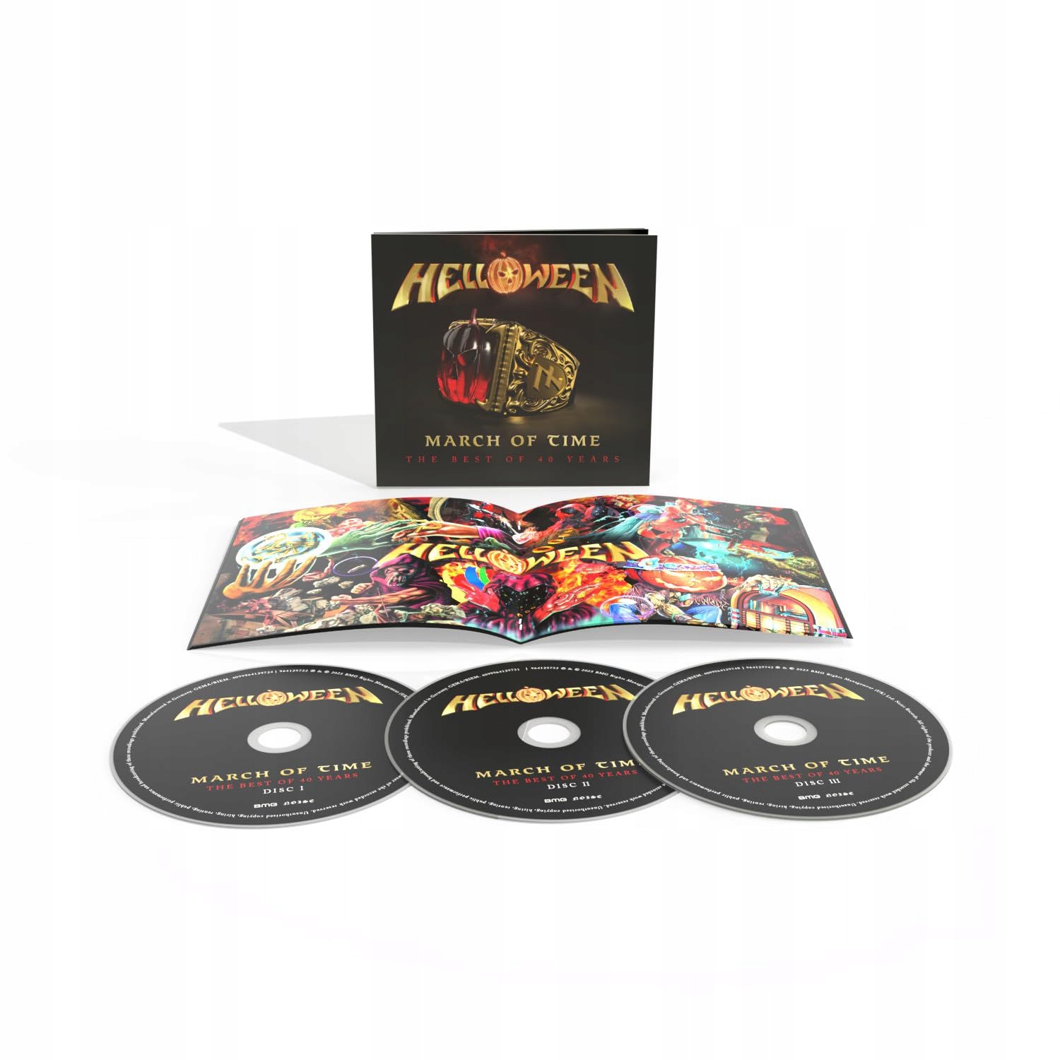 Helloween: March Of Time Best Of 40 Years 3 CD (new)