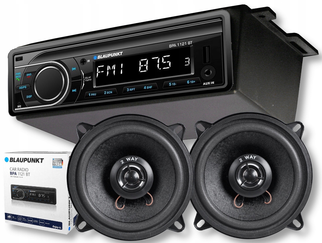 autorádio Blaupunkt bluetooth Usb Aux reproduktory 13
