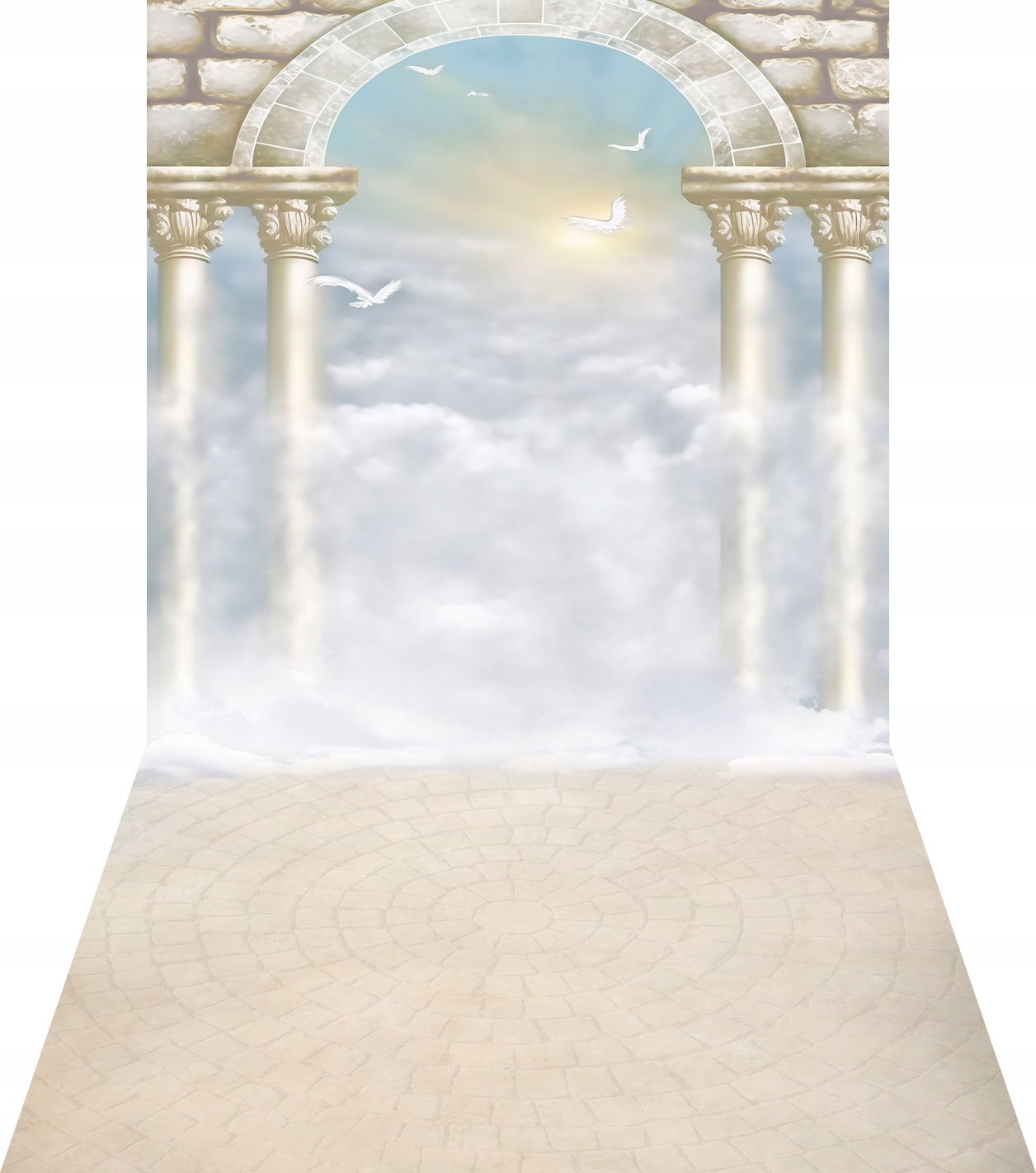 komunijne matowe TŁO komunia 160x400 KMN057