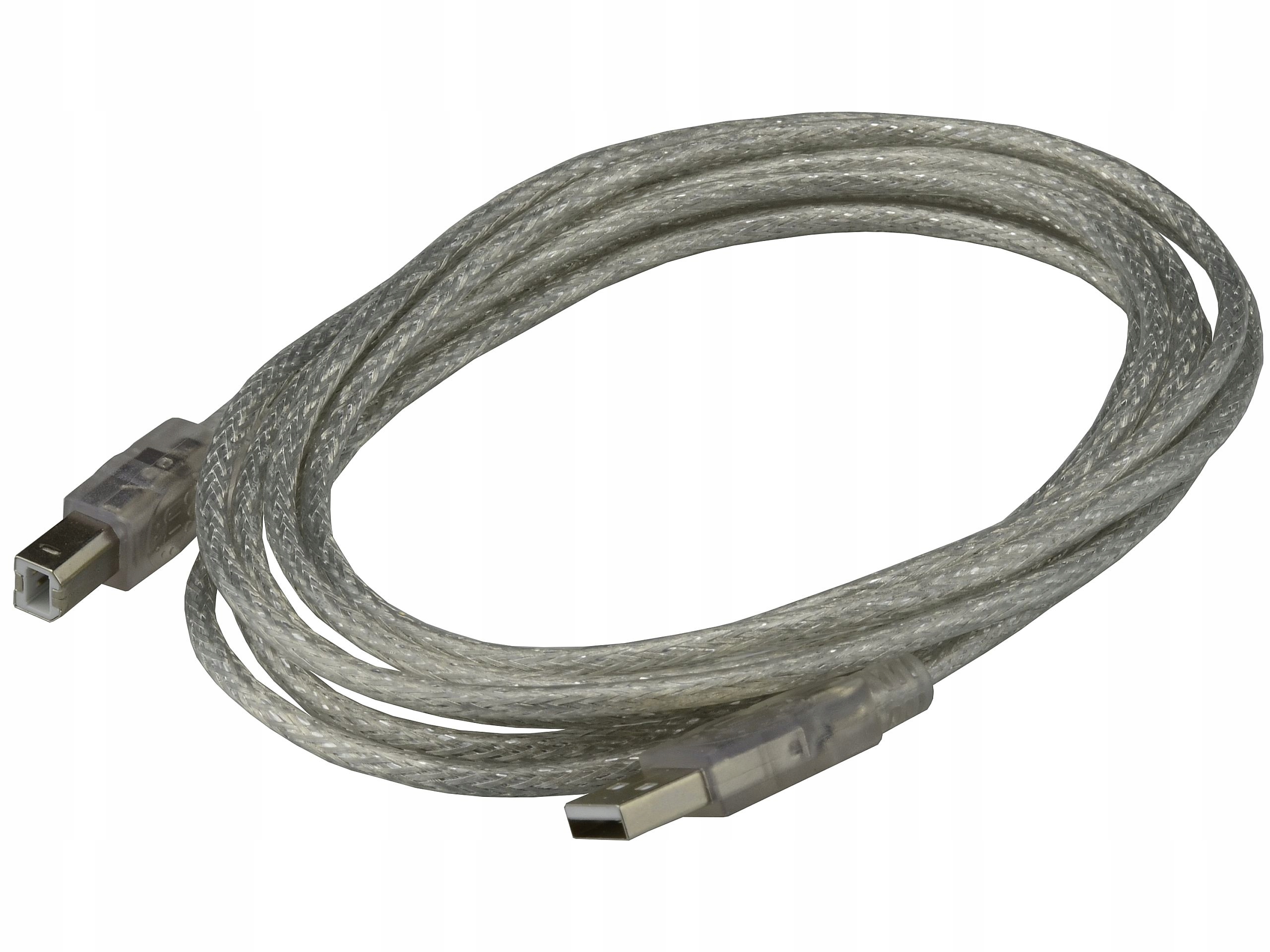 Kabel przewód do drukarki skanera USB 2.0 A-B 3m Długość kabla 3 m