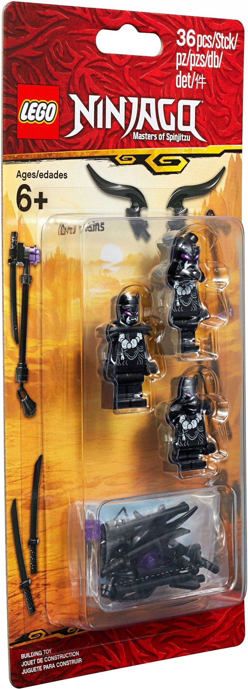 Lego Ninjago Bojová sada 853866 Oni Villains Blister Pack Nový Unikát