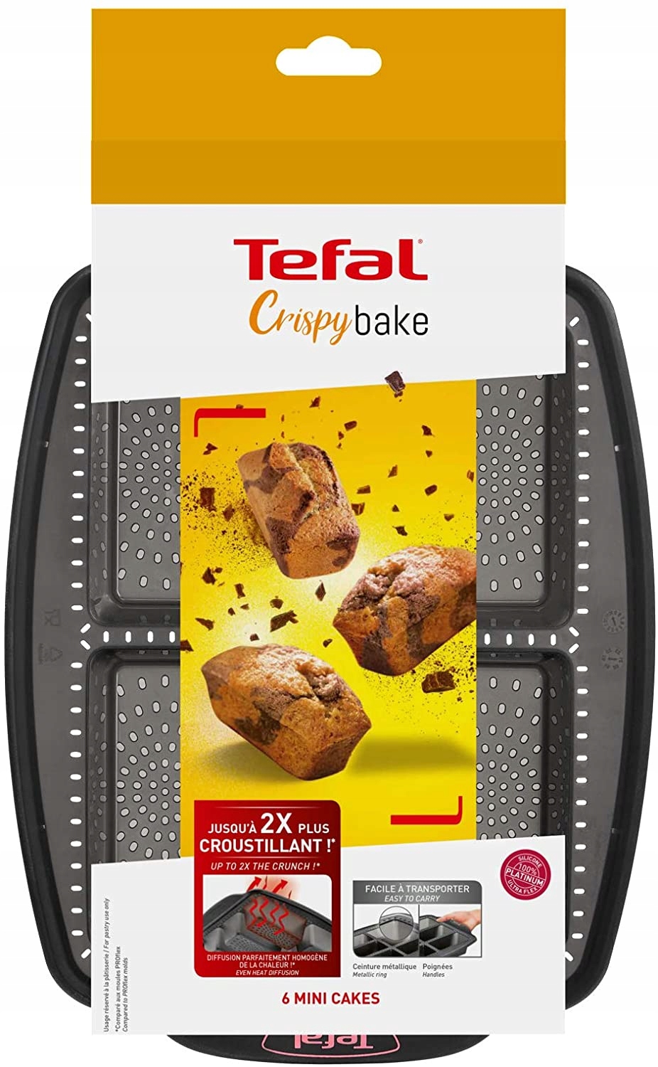 

Forma silikonowa do ciasteczek Tefal Crispybake