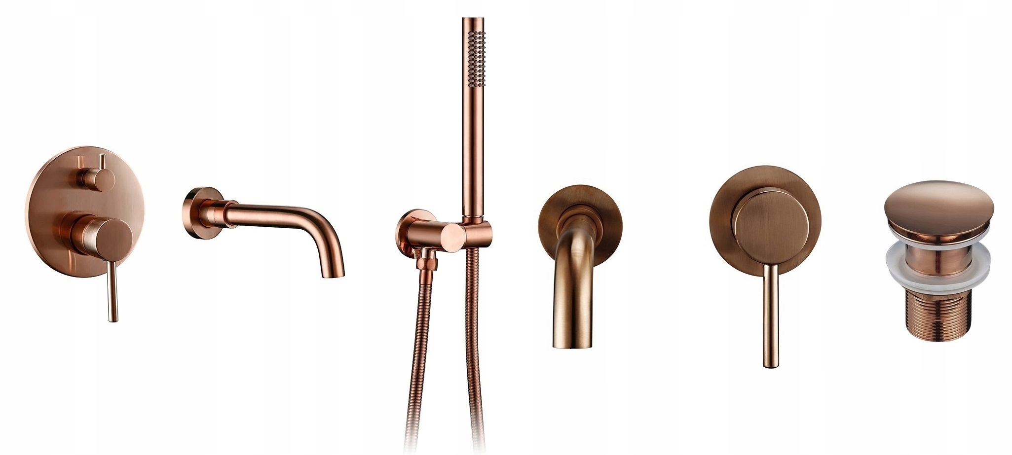 Podomietková vaňová batéria Medziana Mat sada