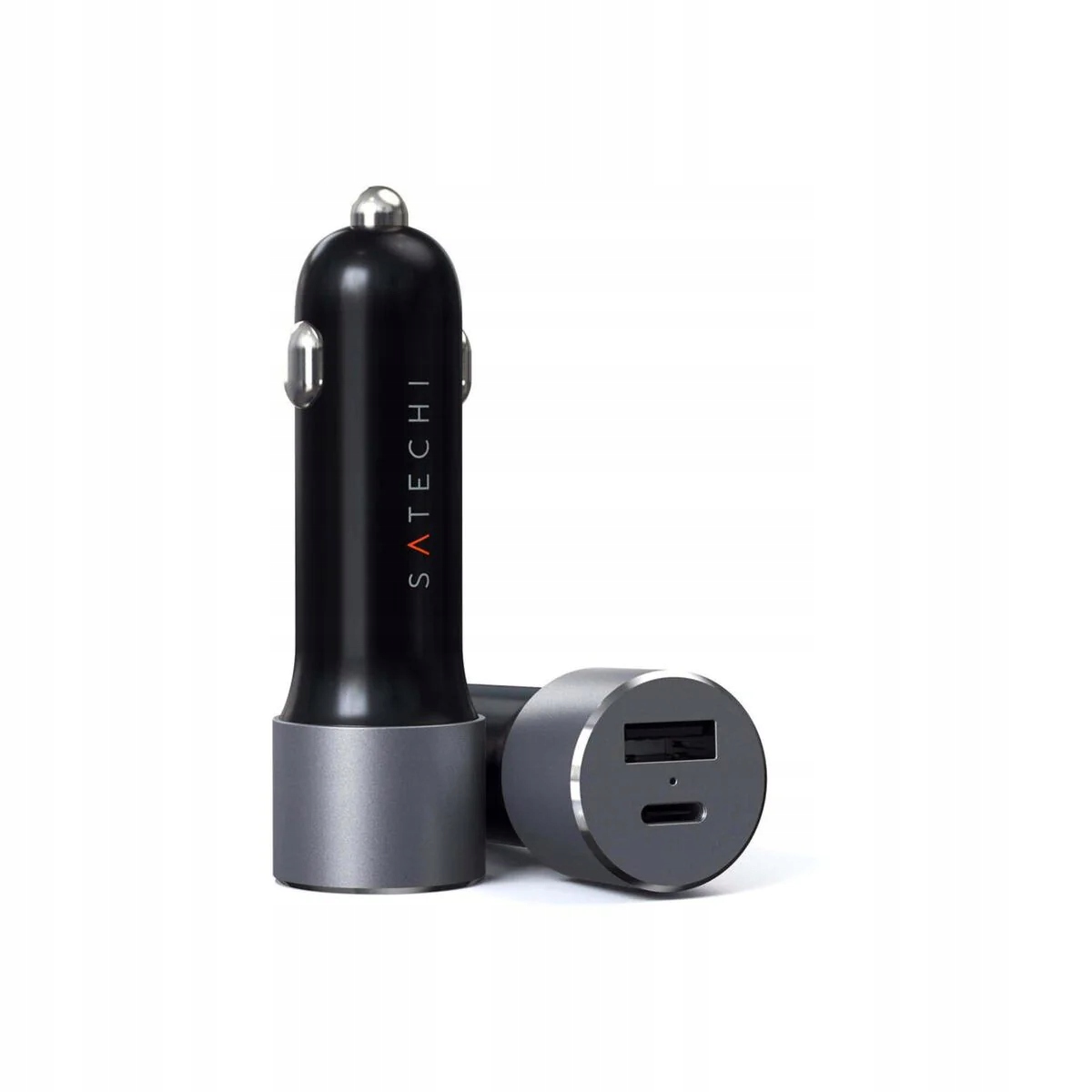 72W Usb-c Pd nabíječka do auta Satechi vesmírně šedá