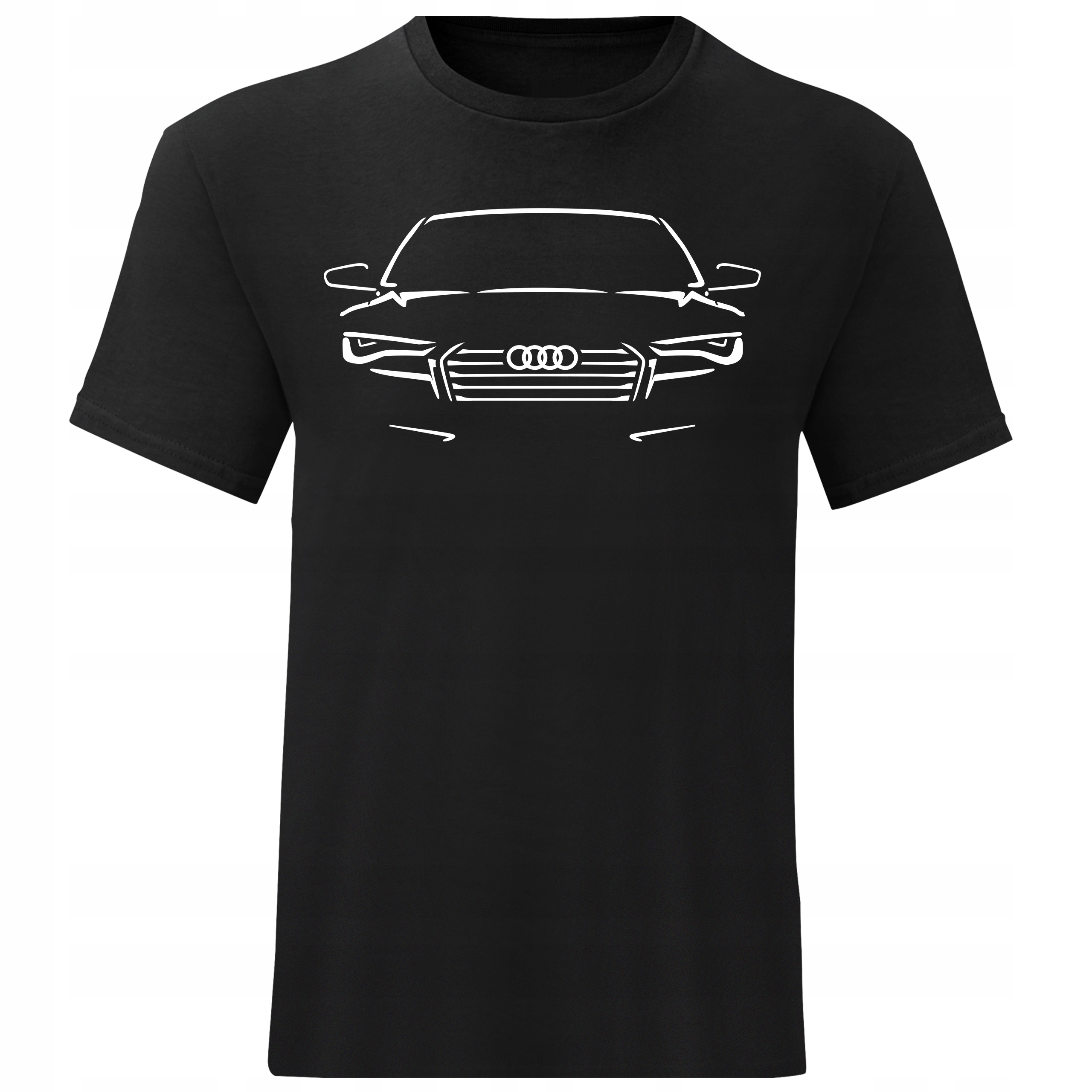MĘSKI T-SHIRT KOSZULKA AUDI LOGO AUTO ROZMIA L