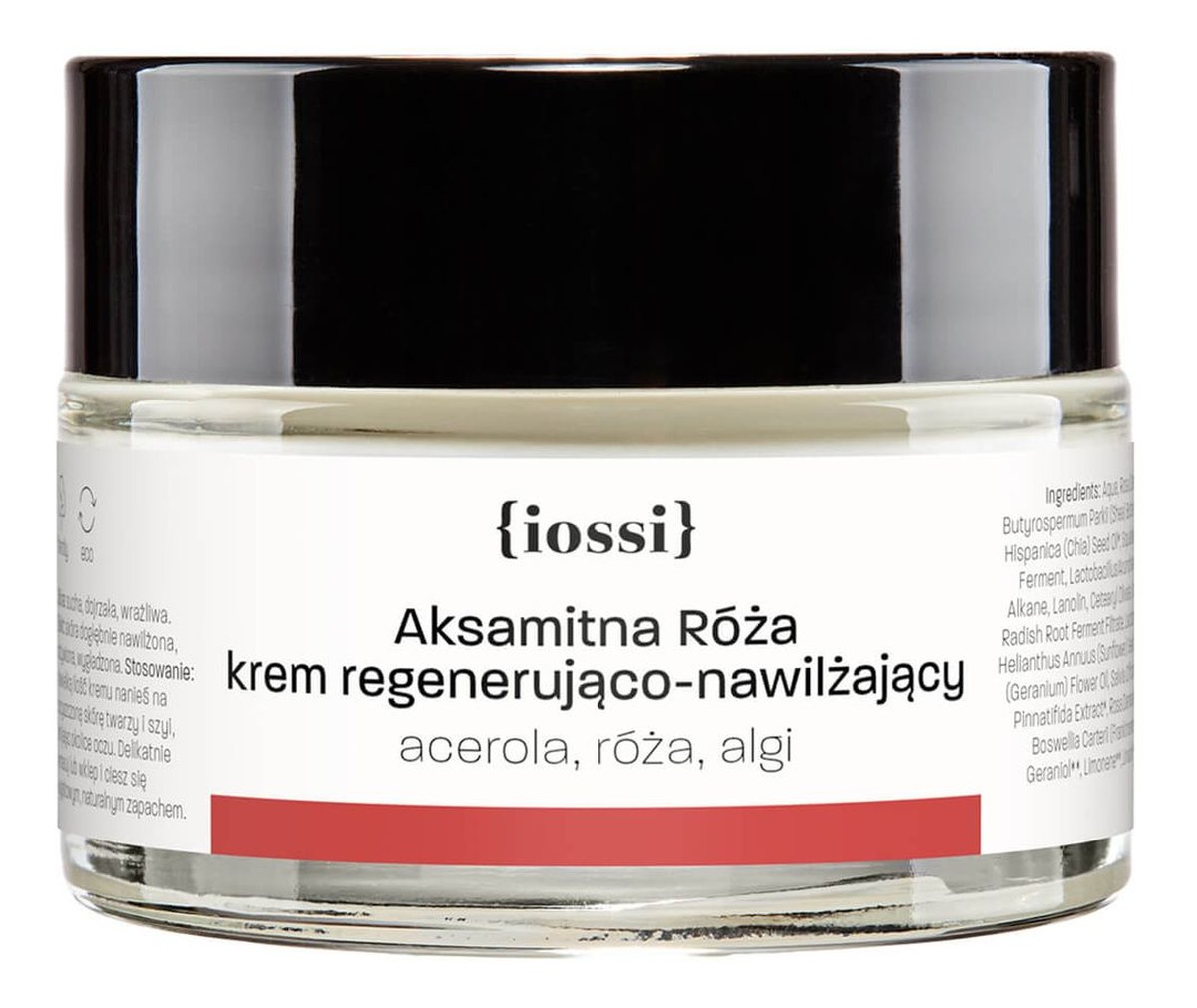 Iossi Sametová růže Regenerační a hydratační krém 50ml