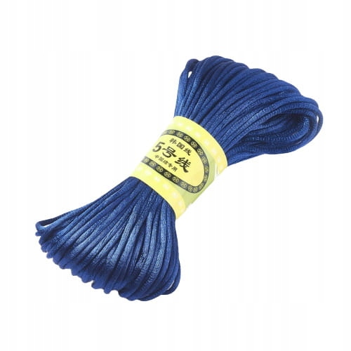 CHK53 Sznurek Chinese Knot 2,5mm 20m c. niebieski
