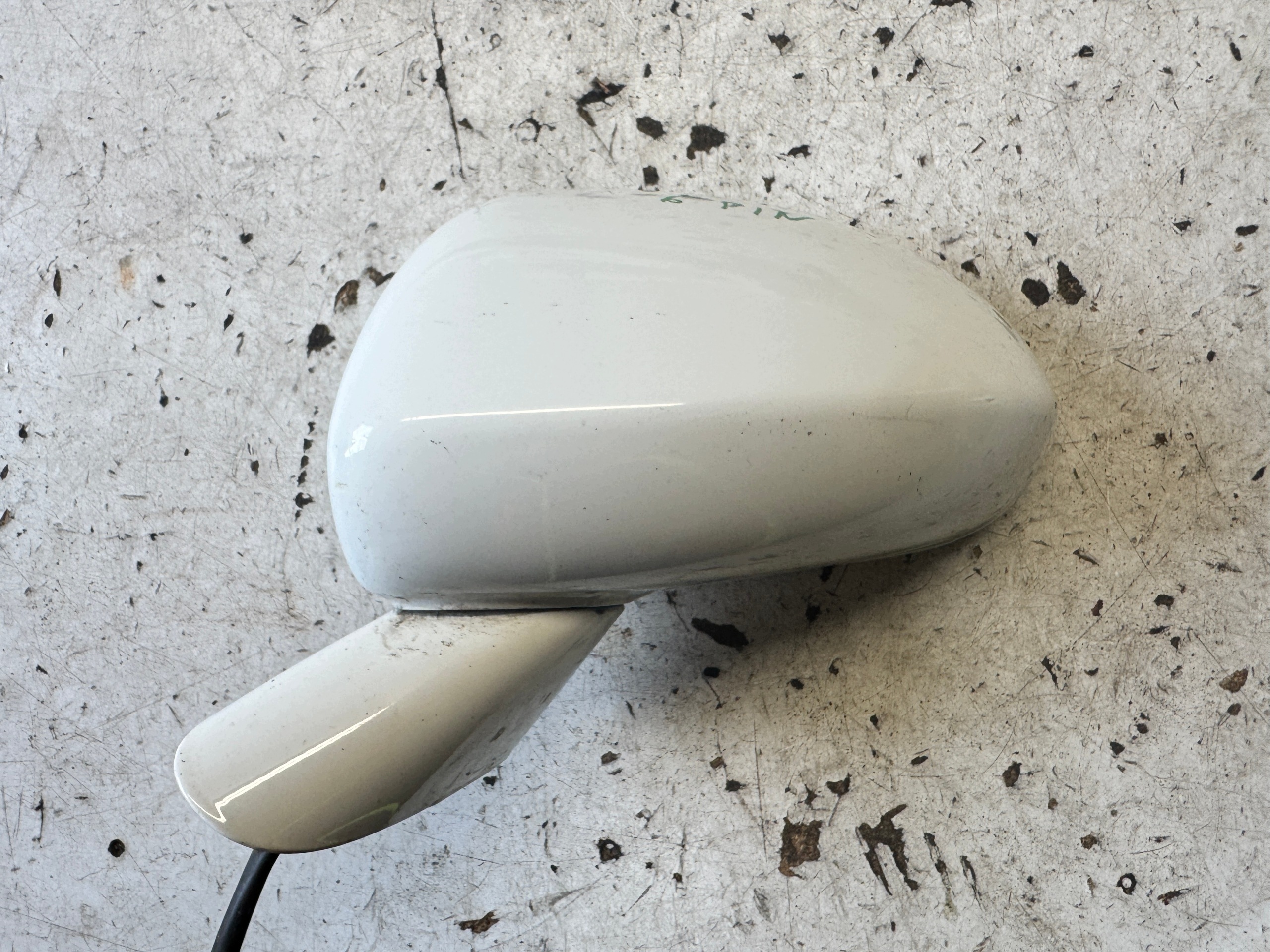 OPEL CORSA E mirror left 6 PIN BIALE ANGIELSKIE UK