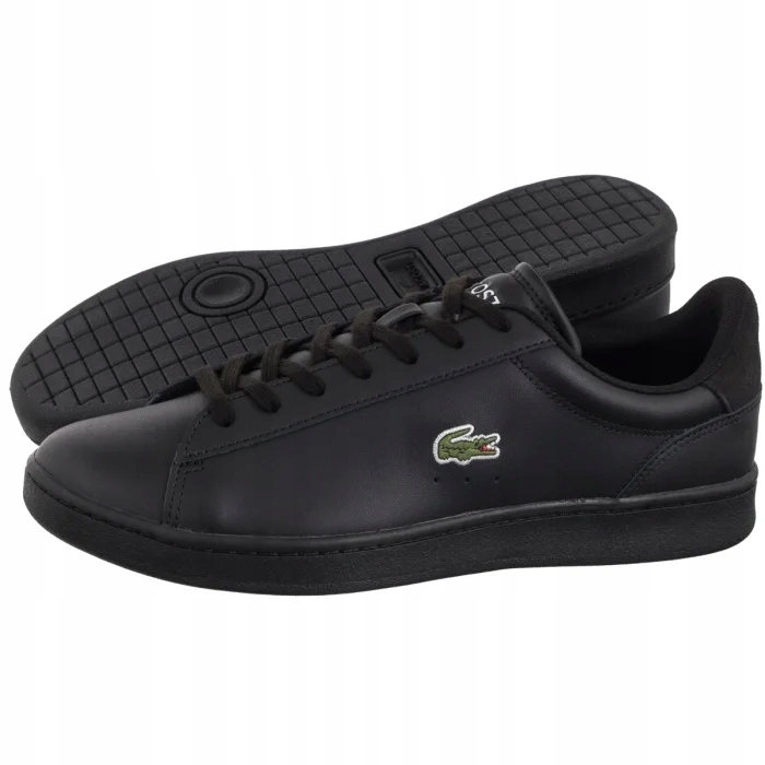 Kožené pánské tenisky Lacoste Carnaby 750SMA0061 černé