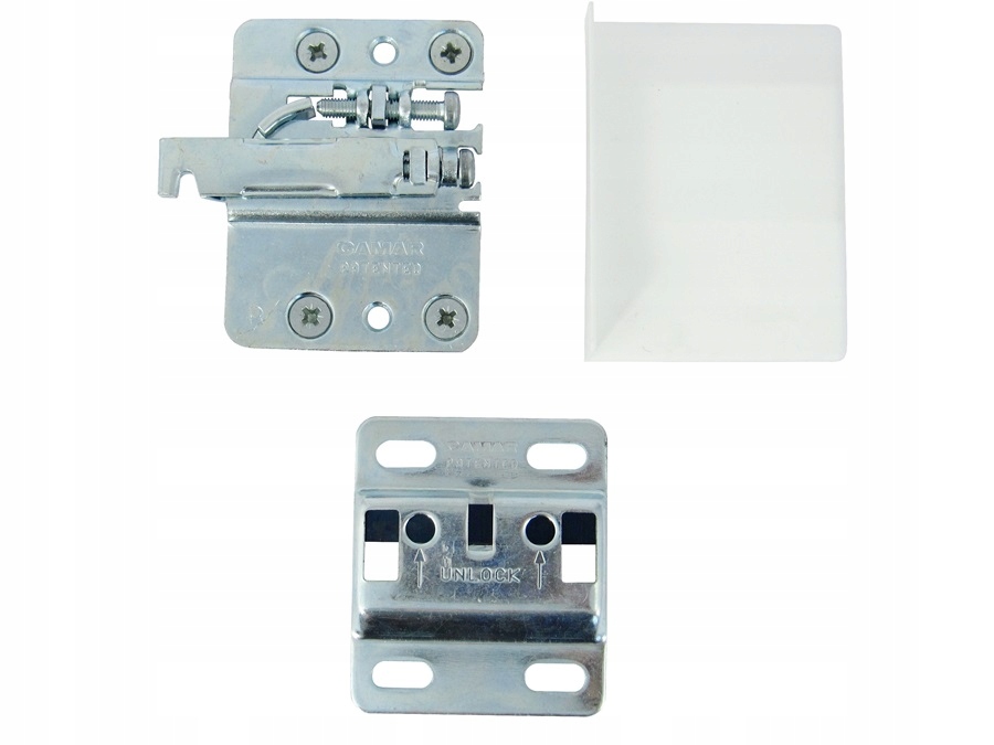 ZAWIESZKA MEBLOWA DO CIĘŻKICH SZAFEK CAMAR 807 240KG! PRAWA +SZYNA ŻAŚLEPKA