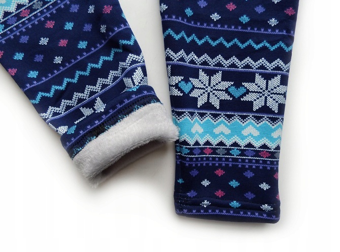 

Legginsy Ocieplane Futerkiem Śnieżki 122/128