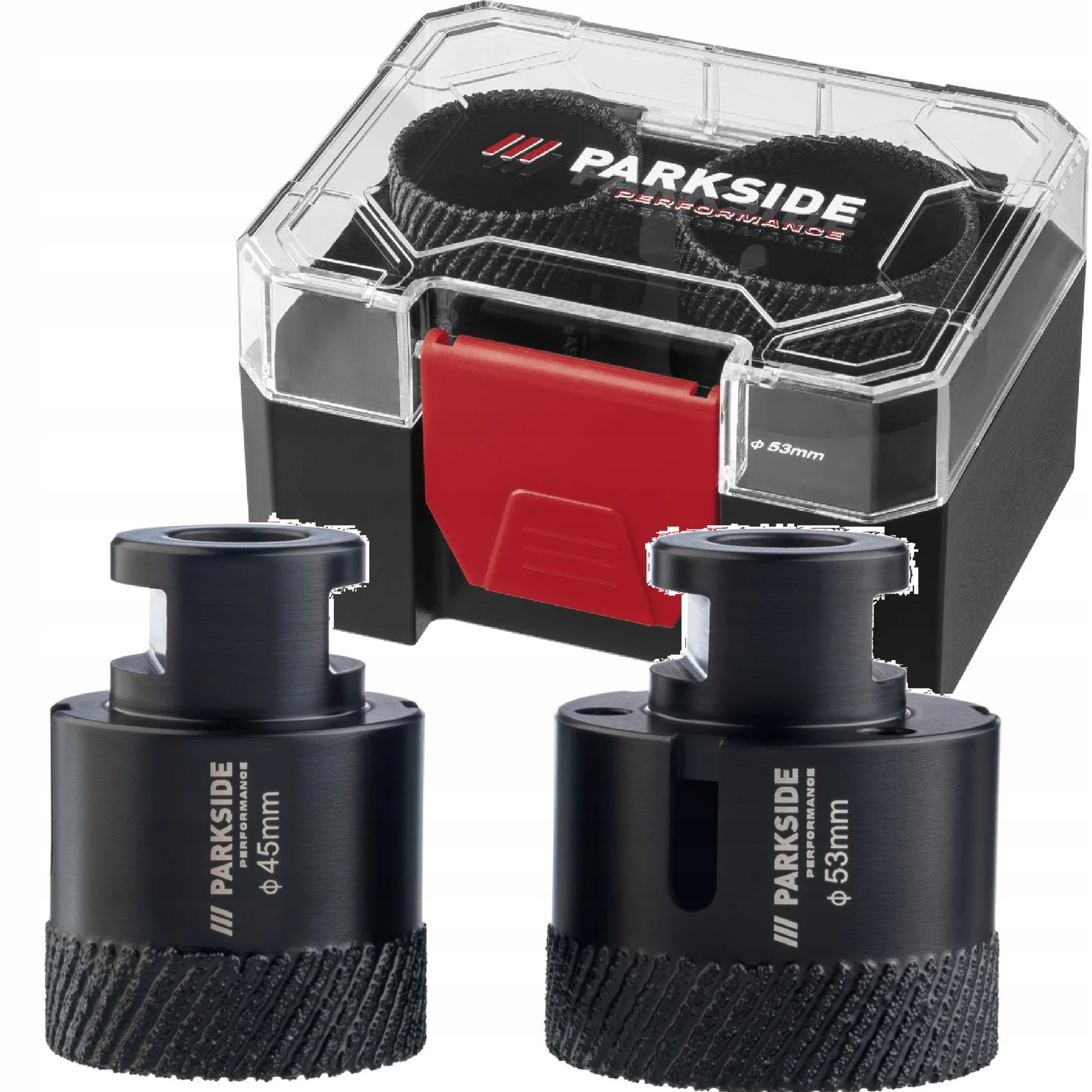 Wiertła diamentowe do Parkside szlifierka kątowa M14 otwornice 45/53mm